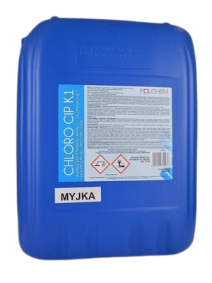 CHLOROCIP K1 MYJKA - ALKALICZNY NIEPIANOWY PREPARAT MYJĄCO DEZYNFEKUJĄCY