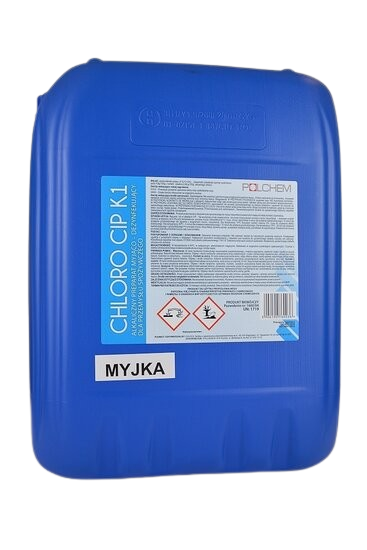 CHLOROCIP K1 MYJKA - ALKALICZNY NIEPIANOWY PREPARAT MYJĄCO DEZYNFEKUJĄCY