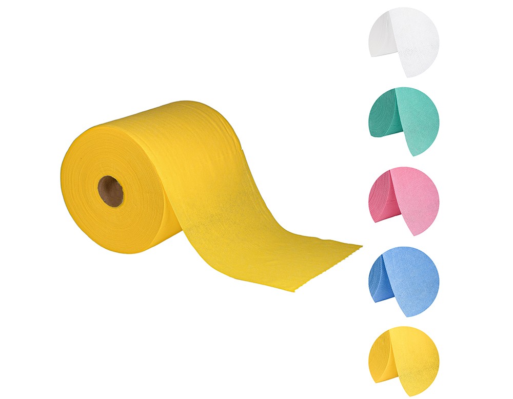 Ściereczki uniwersalne Clean Max Kolor na rolce 112 ściereczek 6 rolek w kartonie