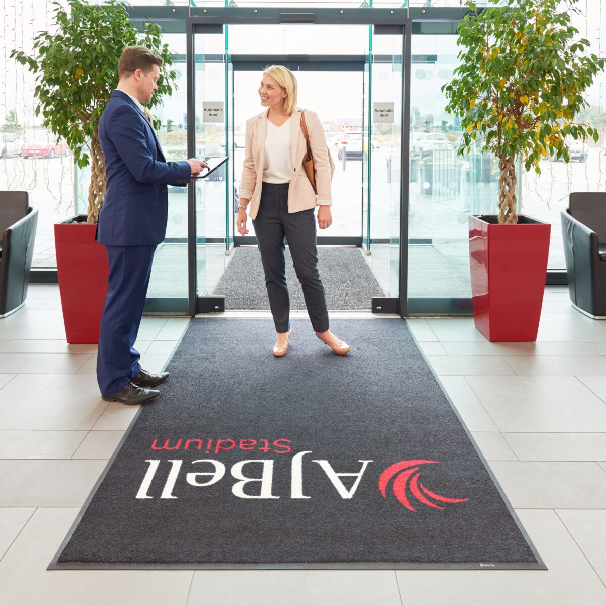 MATA WEJŚCIOWA Z LOGO JET PRINT - obrazek 1