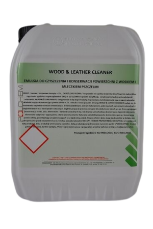 WOOD&LEATHER CLEANER - CZYSZCZENIE I KONSERWACJA POWIERZHNI DREWNIANYCH I SKÓRZANYCH - obrazek 1