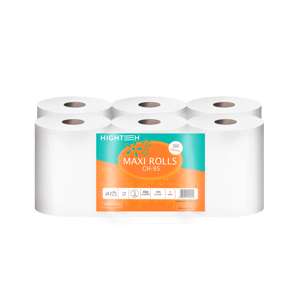 Ręczniki papierowe MAXI ROOLS - op./6 rolek