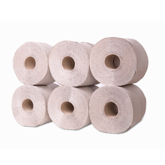 JUMBO PAPIER TOALETOWY SZARY 12szt/op.