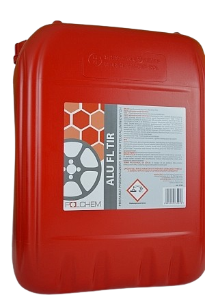 ALU FL TIR - kwaśny preparat przeznaczony do mycia alumioniowych elementów karoserii samochodów ciężarowych