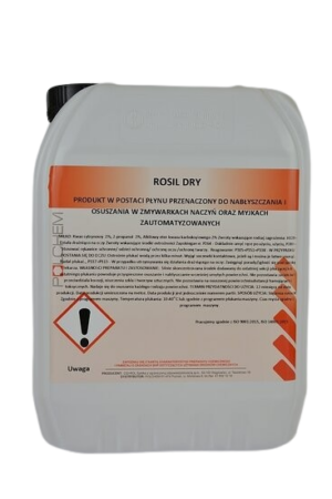 ROSIL DRY - preparat do osuszania i nabłyszczania w zmywarkach oraz myjkach automatycznych