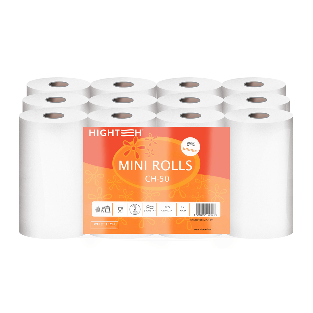 Ręczniki papierowe MINI ROOLS - op./12 rolek