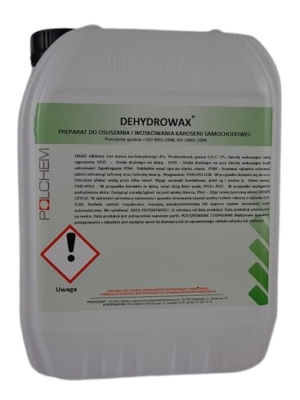 DEHYDROWAX - preparat przeznaczony do osuszania i wybłyszczania karoserii samochodowych