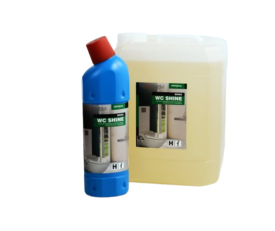 WC SHINE - ŻELOWY PREPARAT DO MYCIA MUSZLI KLOZETOWYCH I PISUARÓW