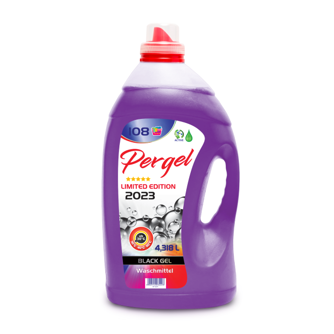Żel do prania PERGEL BLACK 4,318L  108 prań