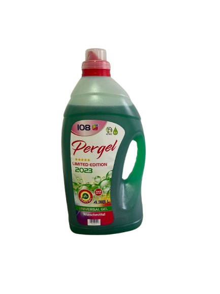 Żel Płyn Do Prania Uniwersalny 4,318 Litry 108 Prań Pergel Niemiecki