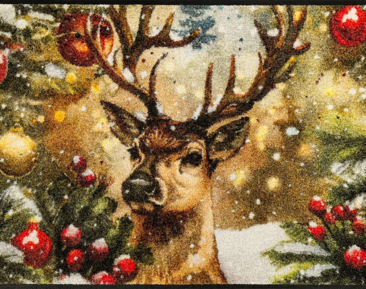 Wycieraczka Duch Świąt 50x75