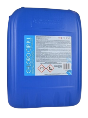 CHLOROCIP K1 - Alkaliczny, niskopianowy preparat myjąco dezynfekujący