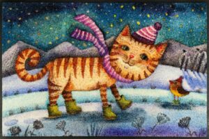 Wycieraczka Cat Little Boots 50x75